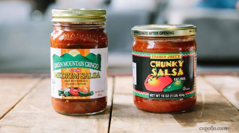 can store bought salsa be left out