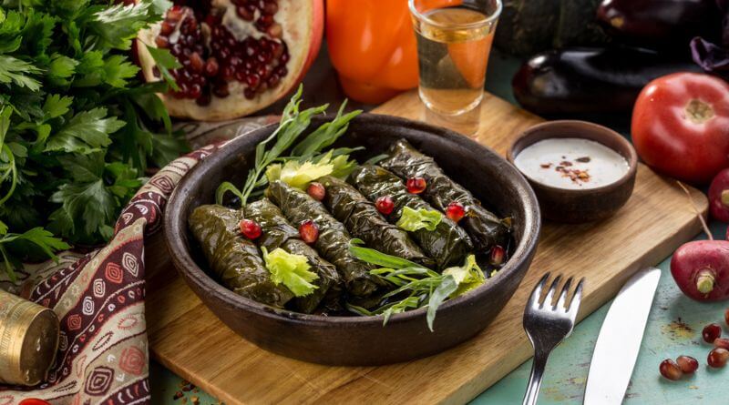 reheating frozen stuffed grape leaves
