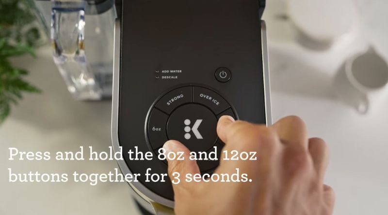 Keurig K-Supreme Plus Descale Reset