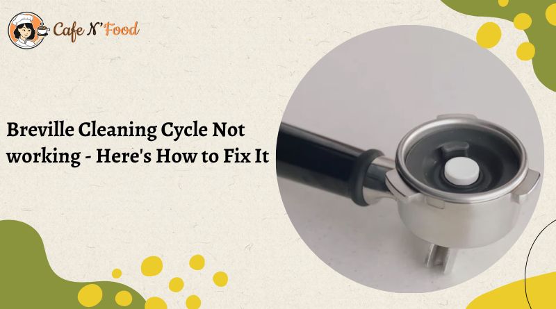 breville bambino plus cleaning cycle not working