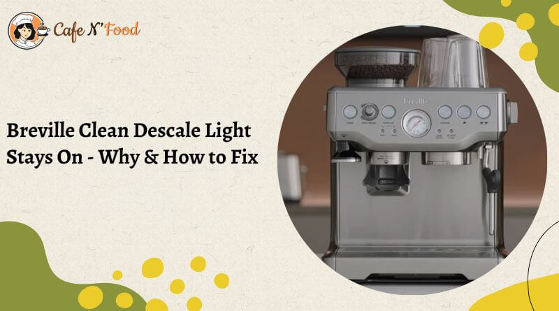 breville barista express clean light solid