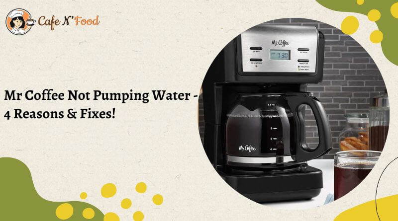 mr coffee maker not pumping water