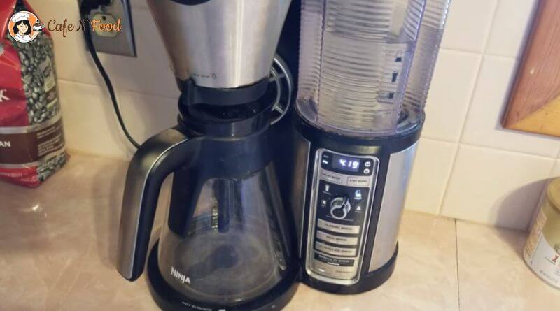 Ninja coffee maker brew button not working