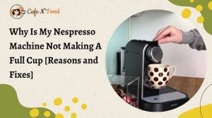 nespresso vertuo machine not making a full cup