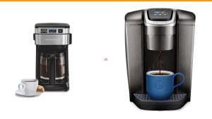 12 cup coffee maker vs single serve coffee maker