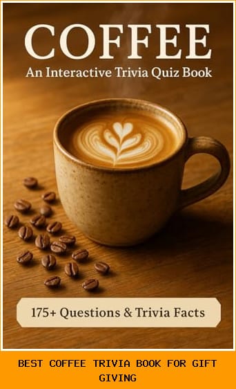 best coffee trivia book for gift giving