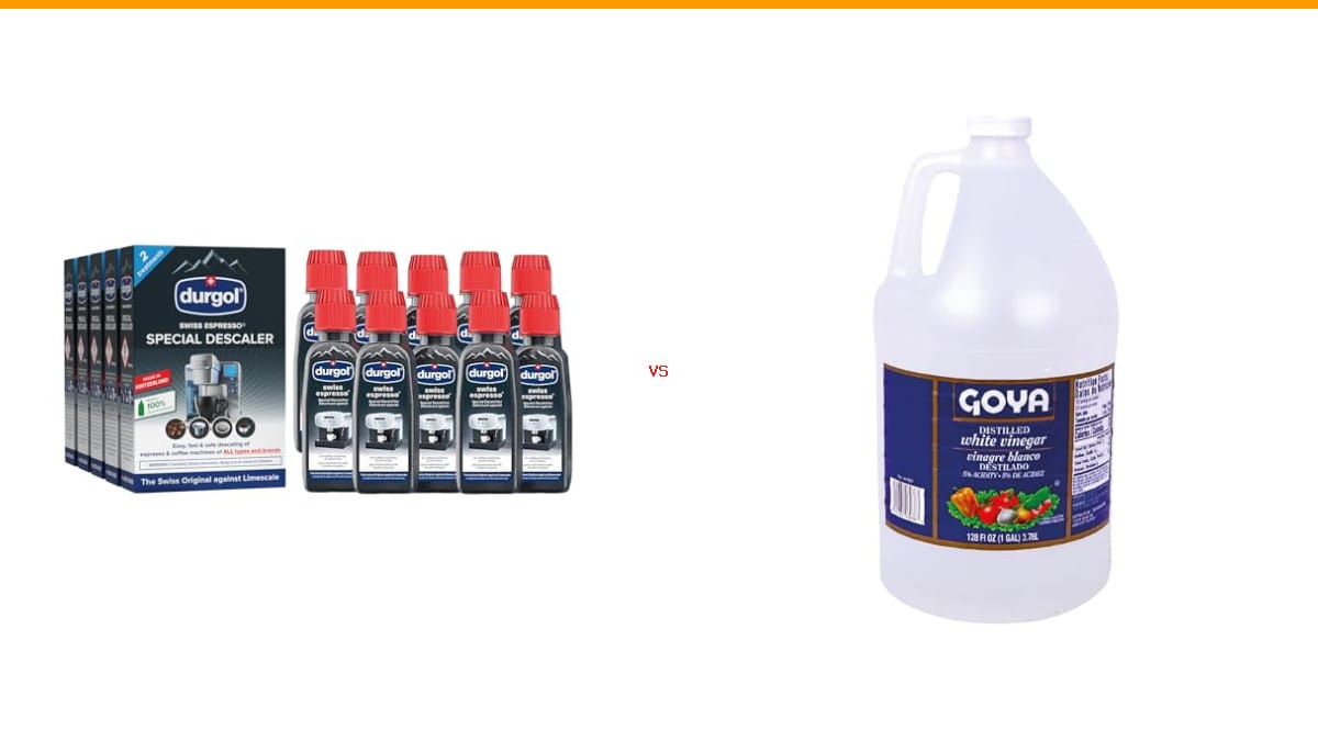 coffee machine descaler vs vinegar descaling