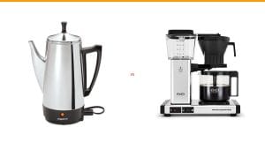 coffee percolator vs drip coffee maker