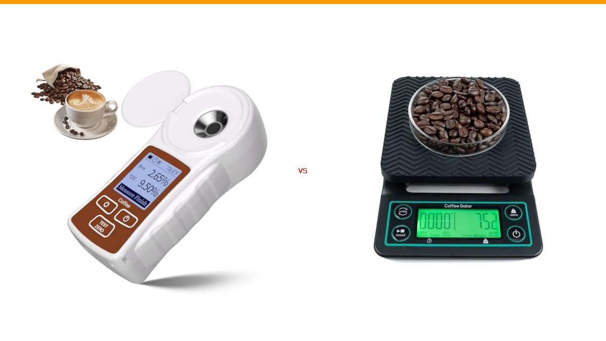 coffee refractometer vs coffee scale