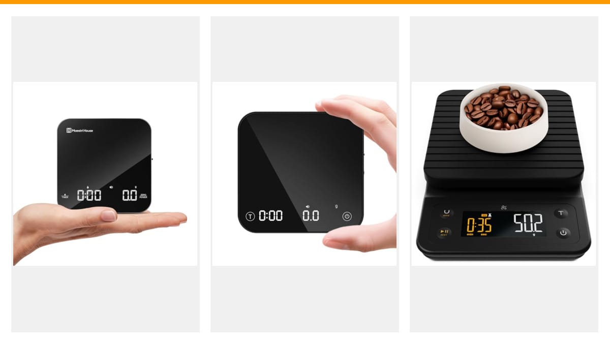 coffee scale with timer reviews