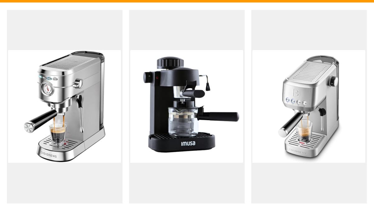 compact espresso machine reviews