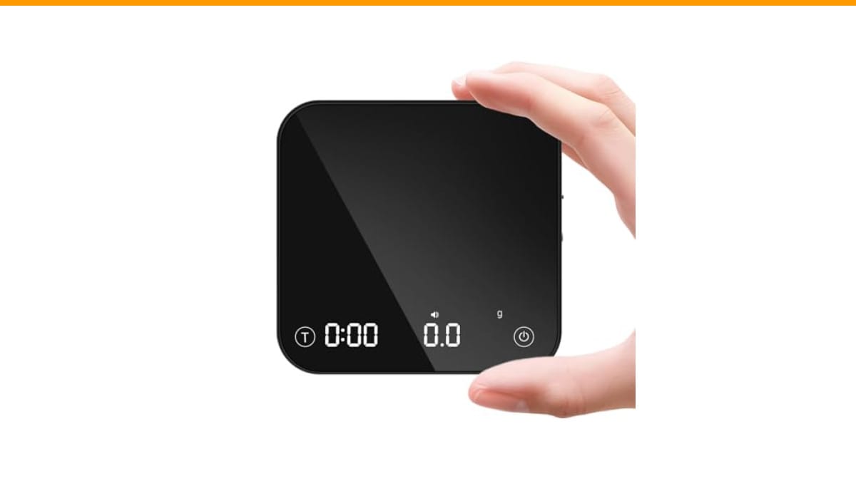 does a coffee scale with timer improve coffee