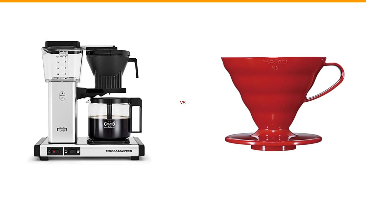 drip coffee maker vs pour over coffee maker