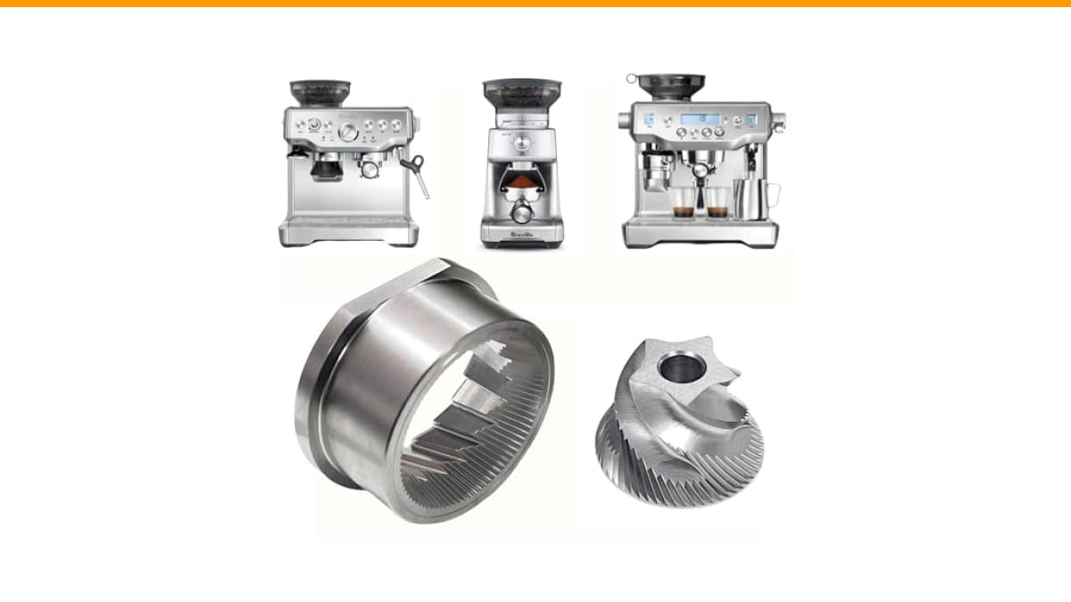 espresso machine with grinder making loud noise