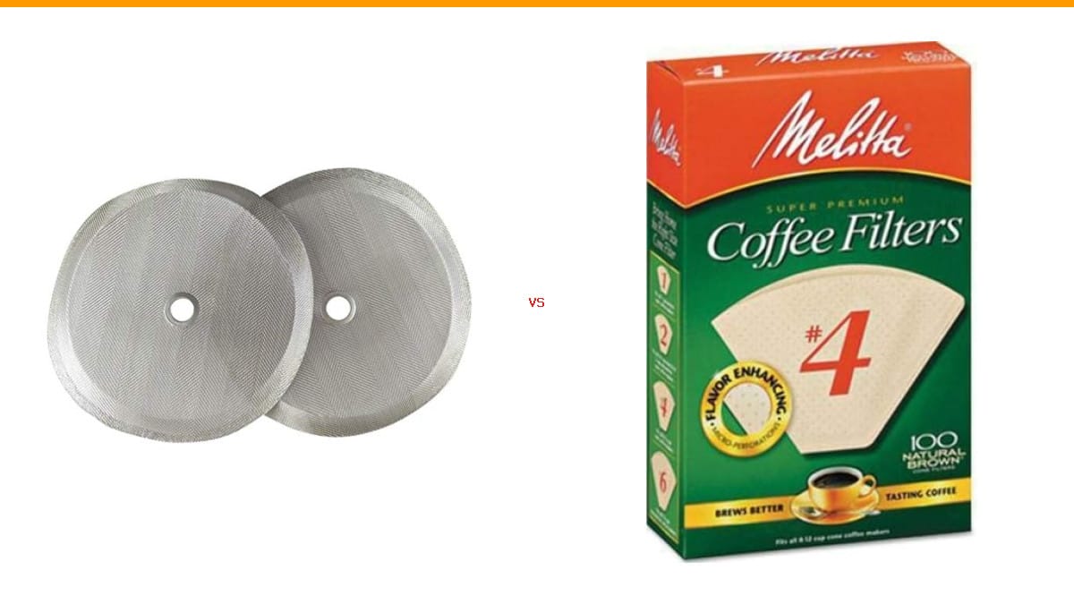 French press replacement filter vs paper coffee filter