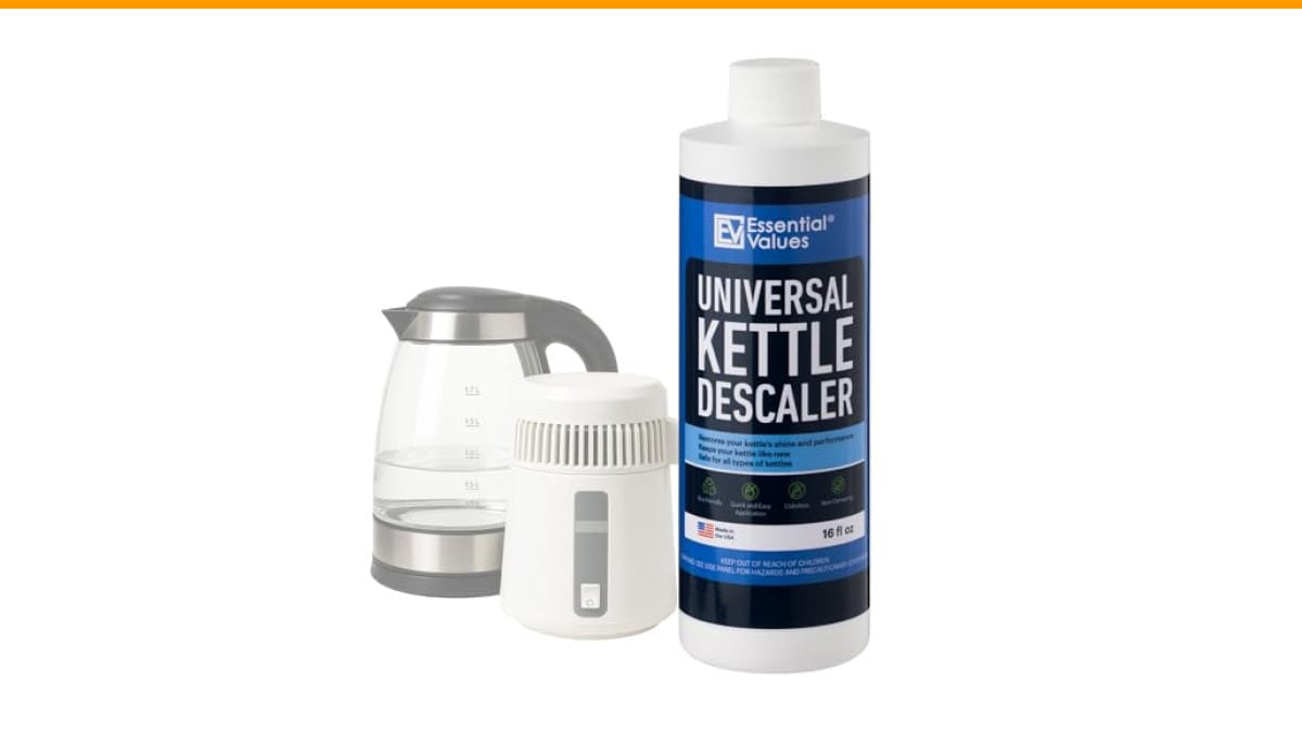hard water effects on electric gooseneck kettle