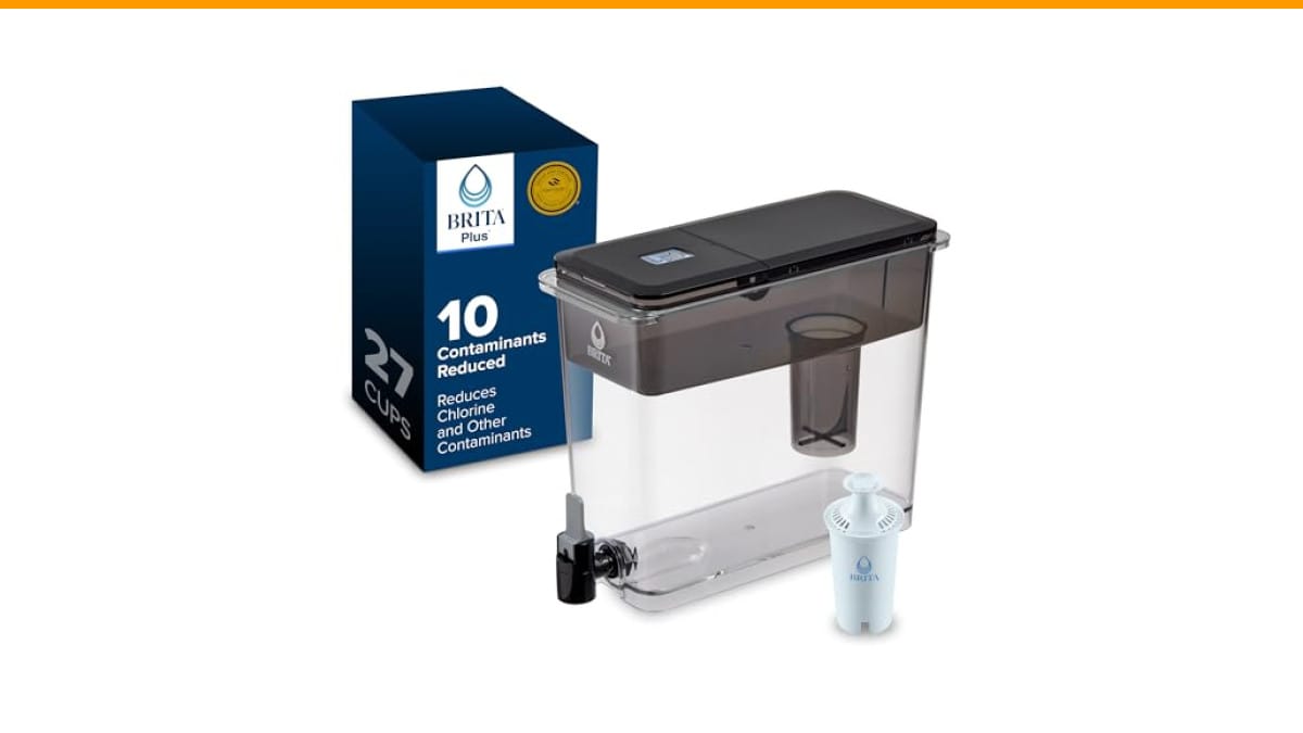 hard water effects on water filter pitcher for coffee