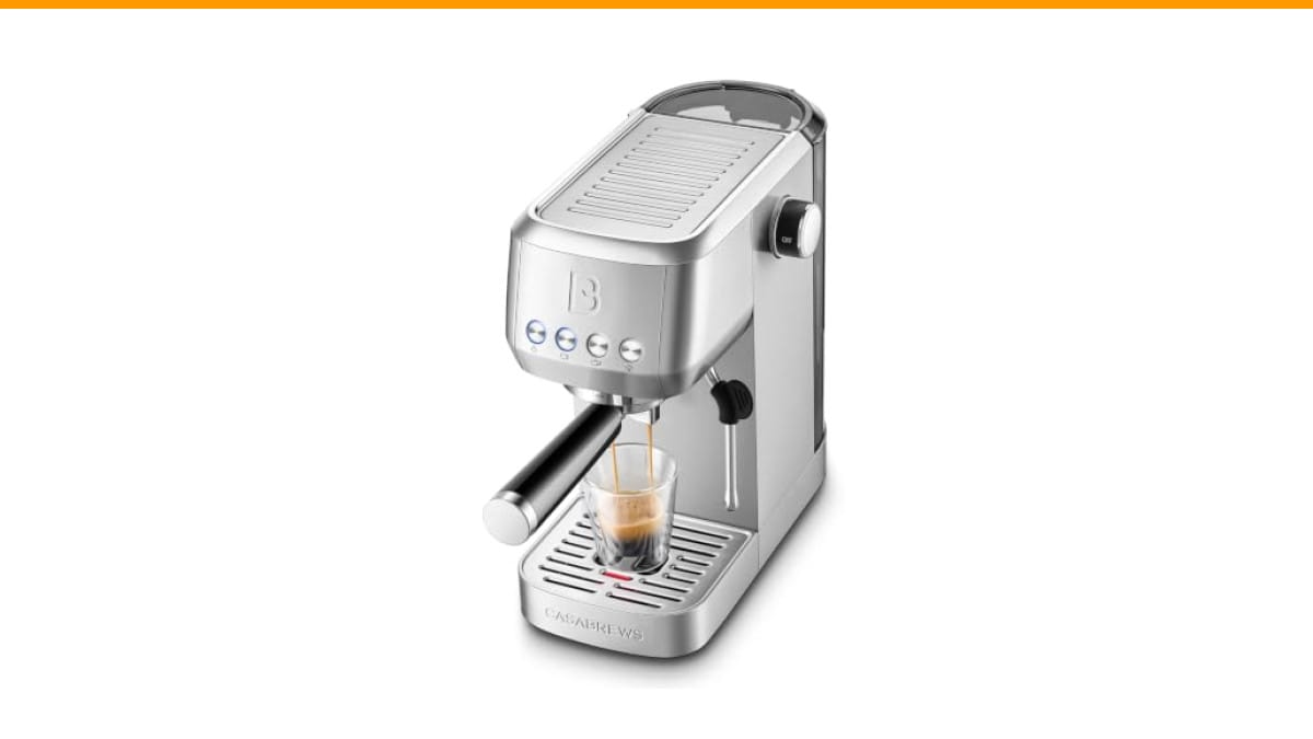 how much electricity does a compact espresso machine use