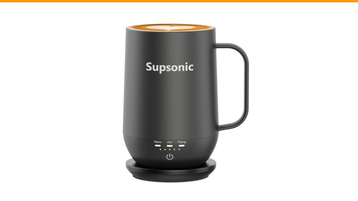 how often to clean a self heating coffee mug