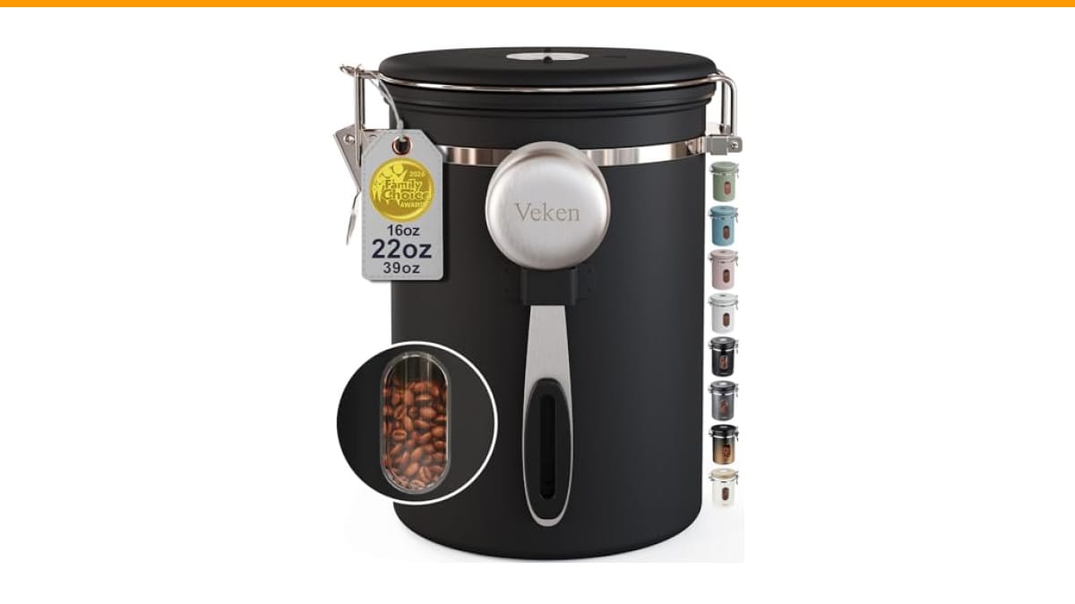 how to keep moisture out of a coffee canister