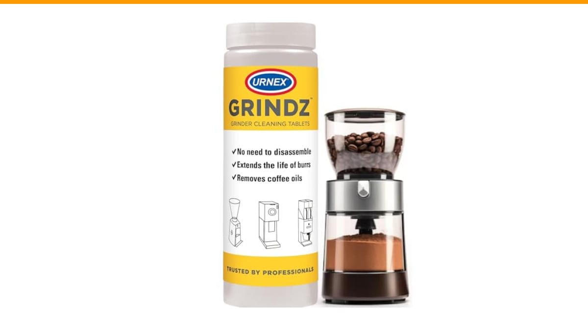how to maintain a coffee burr grinder