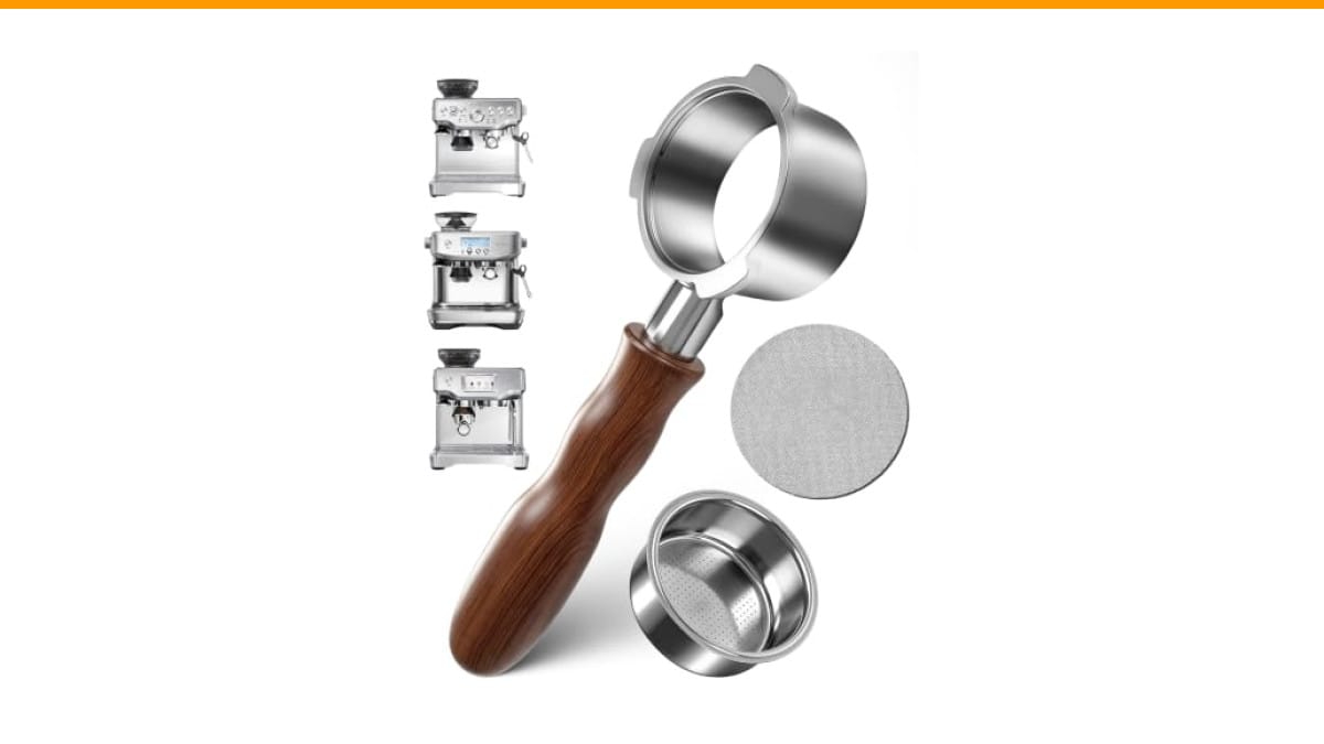 how to sanitize a bottomless portafilter