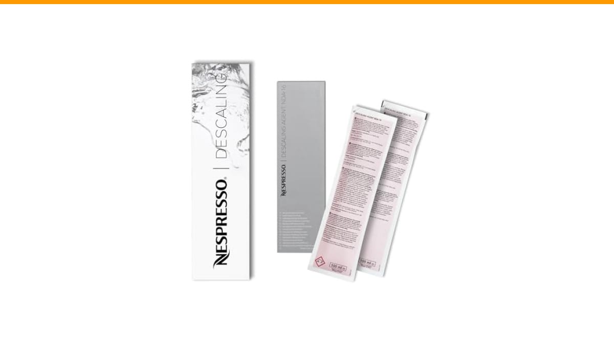 how to sanitize a Nespresso Vertuo accessories