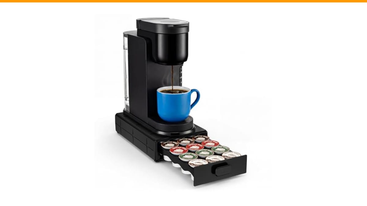 how to store a Keurig accessories