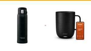 insulated coffee mug vs self heating coffee mug