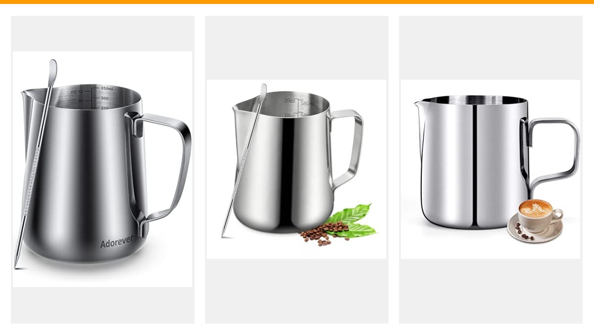 milk frothing pitcher reviews