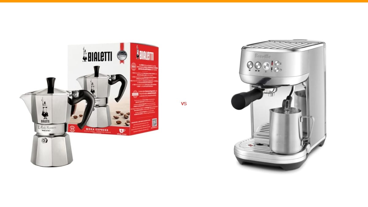 moka pot vs espresso machine