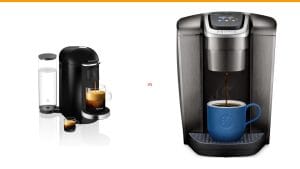 Nespresso Vertuo accessories vs Keurig accessories