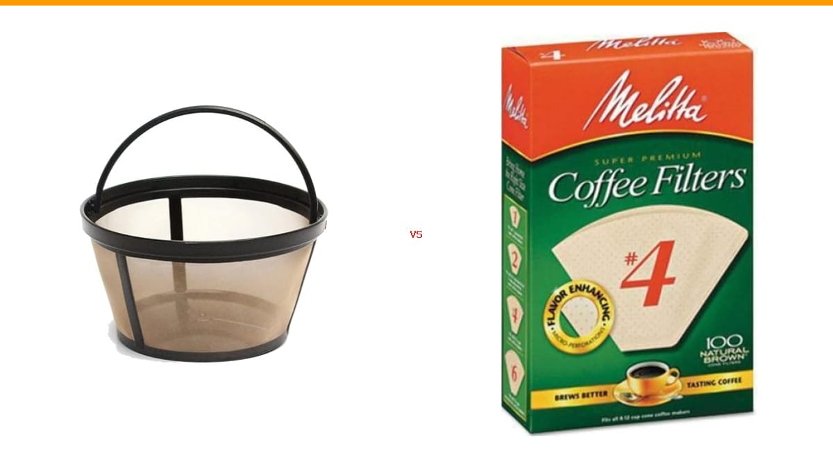 reusable coffee filter vs paper coffee filter