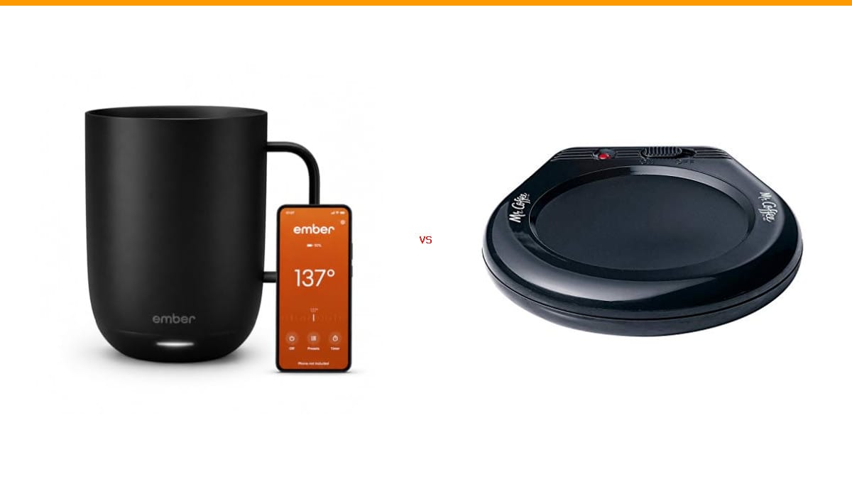 self heating coffee mug vs coffee mug warmer