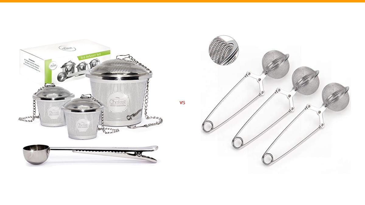 tea infuser vs tea ball