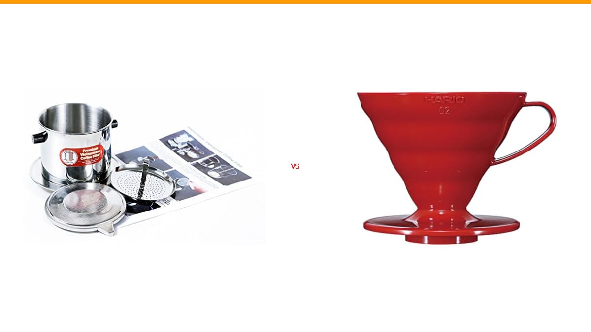 Vietnamese coffee filter vs pour over coffee maker